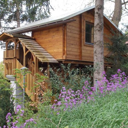 Baumhaus Wolfshoehle Fischach ภายนอก รูปภาพ