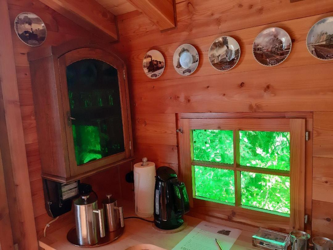 Baumhaus Wolfshoehle Fischach ภายนอก รูปภาพ