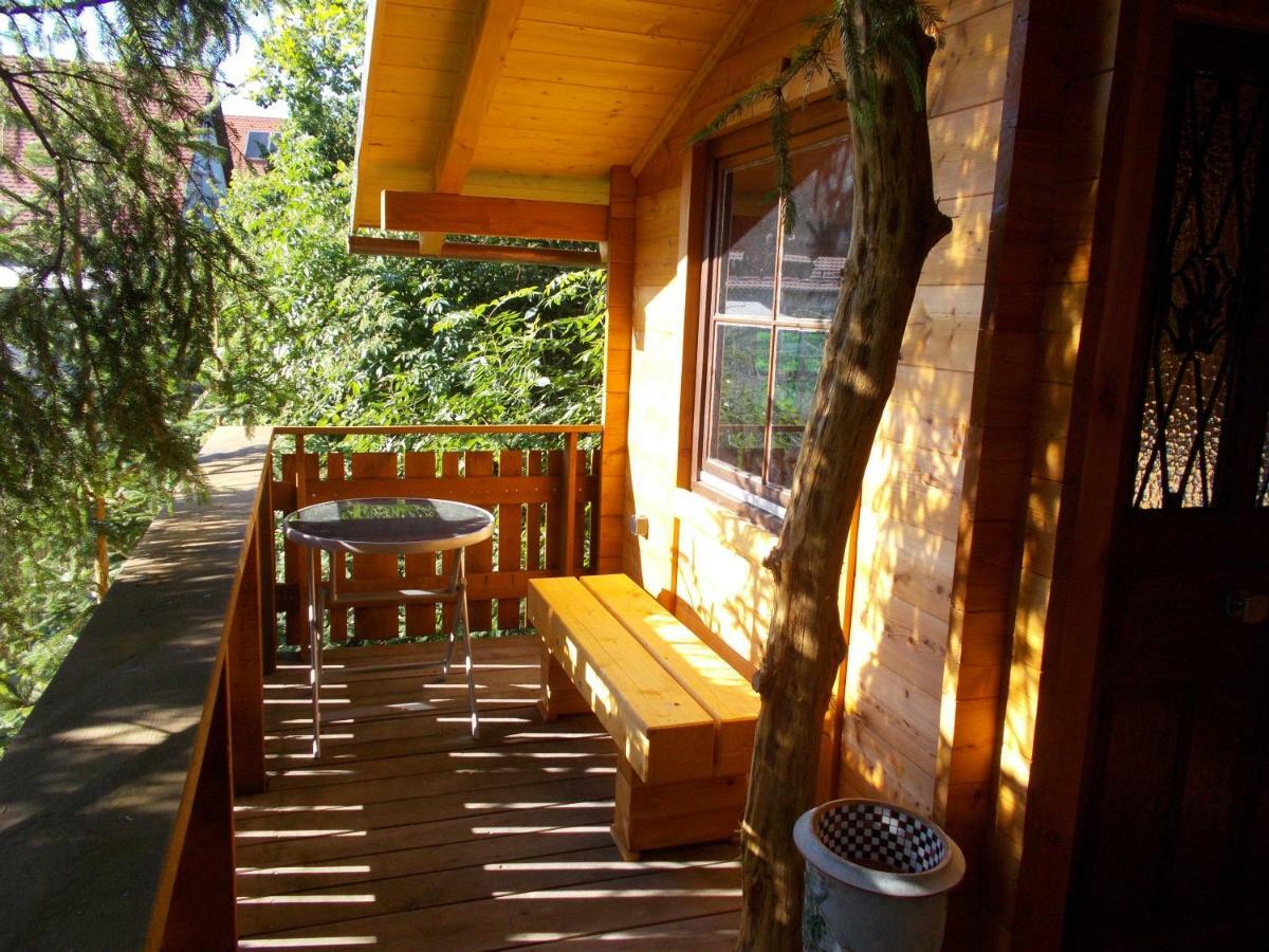 Baumhaus Wolfshoehle Fischach ภายนอก รูปภาพ