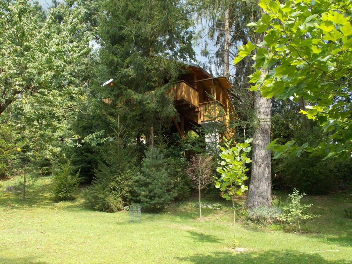 Baumhaus Wolfshoehle Fischach ภายนอก รูปภาพ